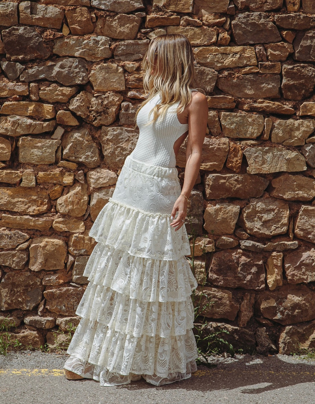 THE CARRIE SKIRT {cream}