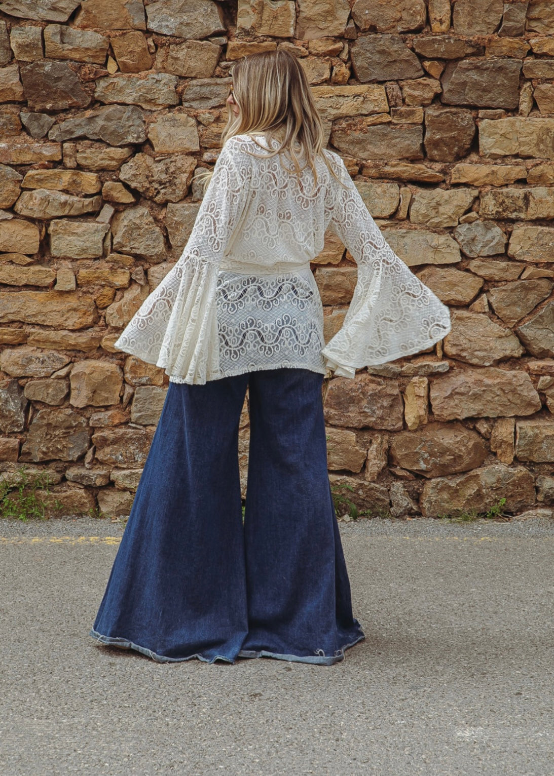 THE PATSY SMOKING JACKET {cream lace}