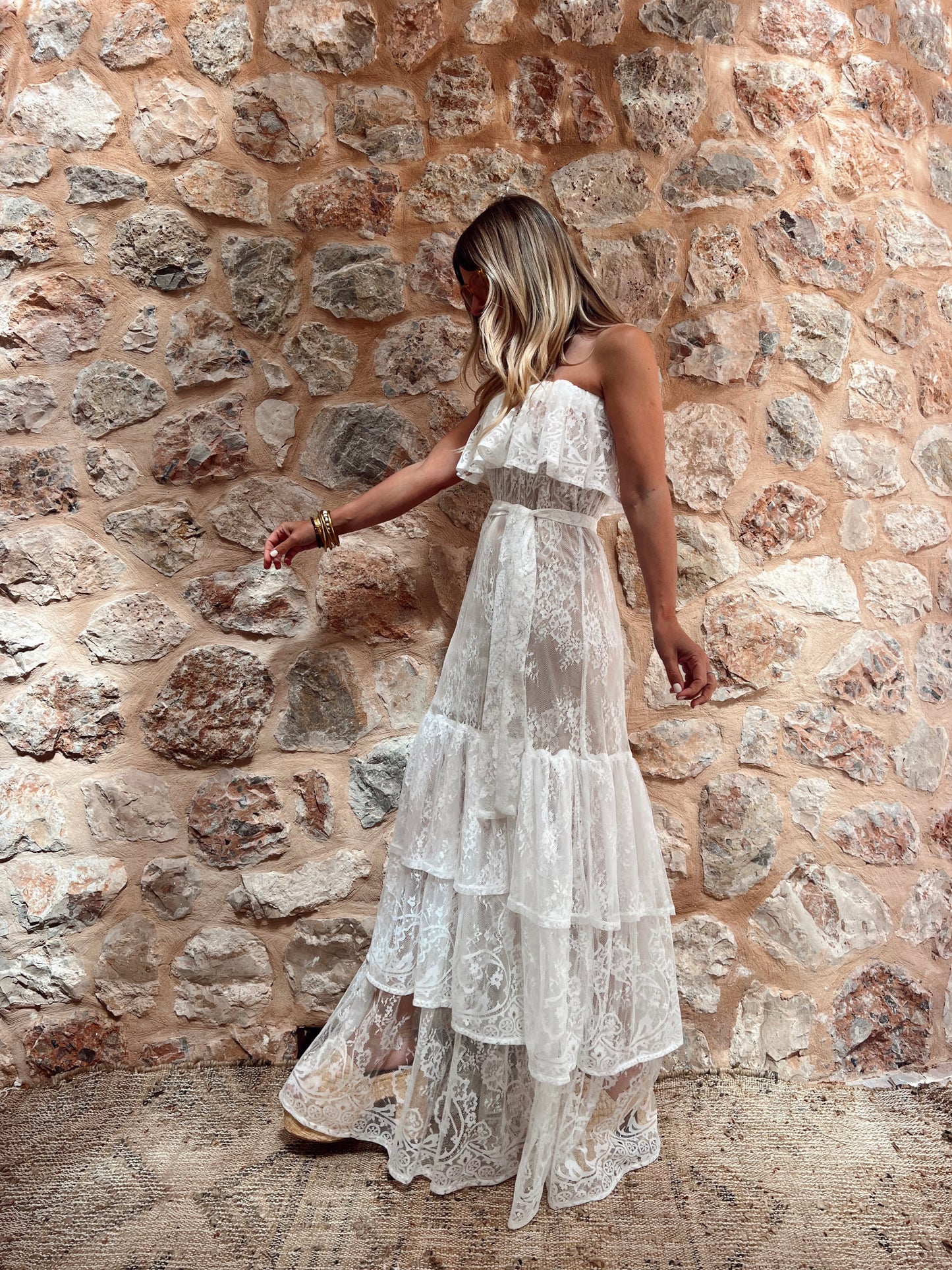 THE BARDOT DRESS {WHITE}