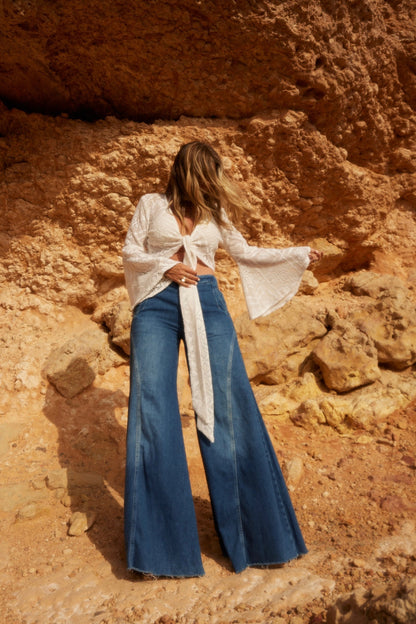 THE FARRAH TIE TOP