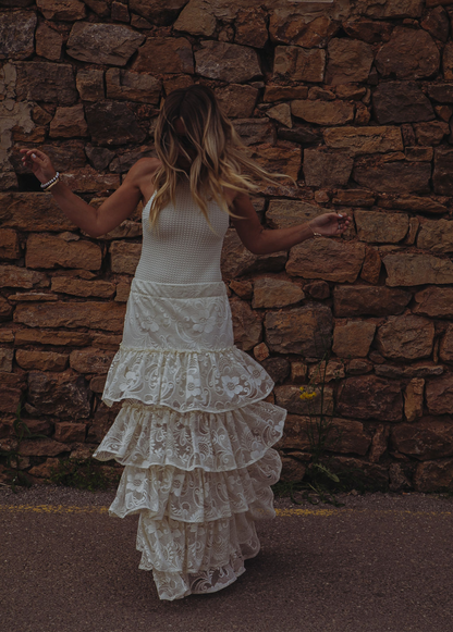 THE CARRIE SKIRT {cream}