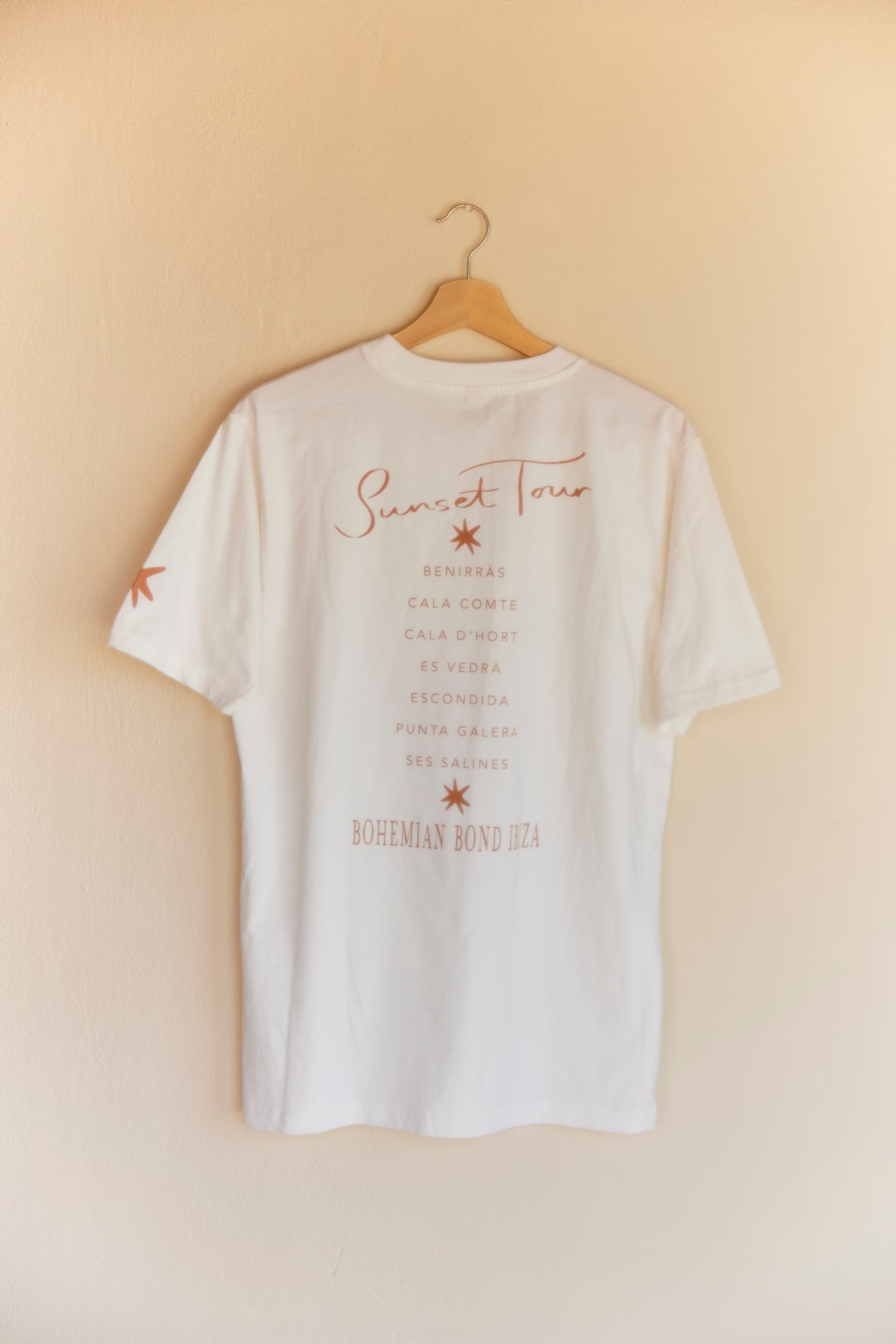 THE SUNSET TOUR TEE CREAM