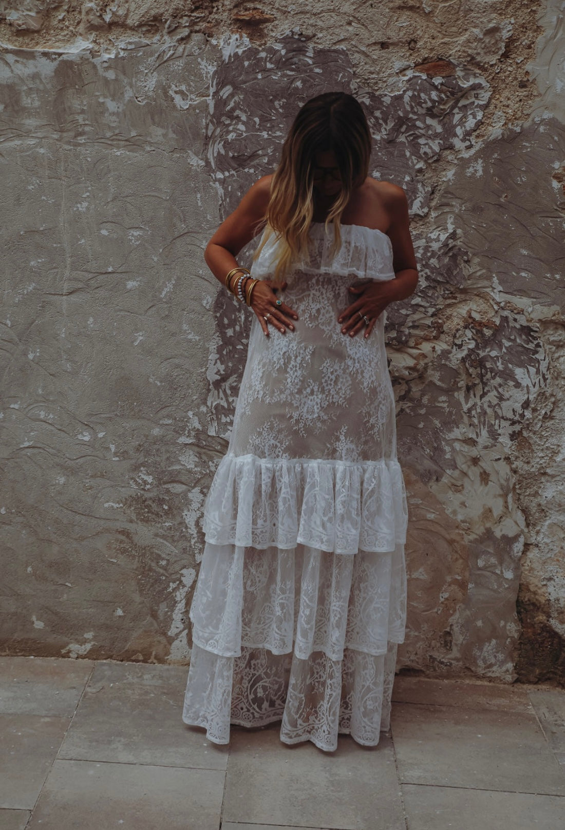 THE BARDOT DRESS {WHITE}