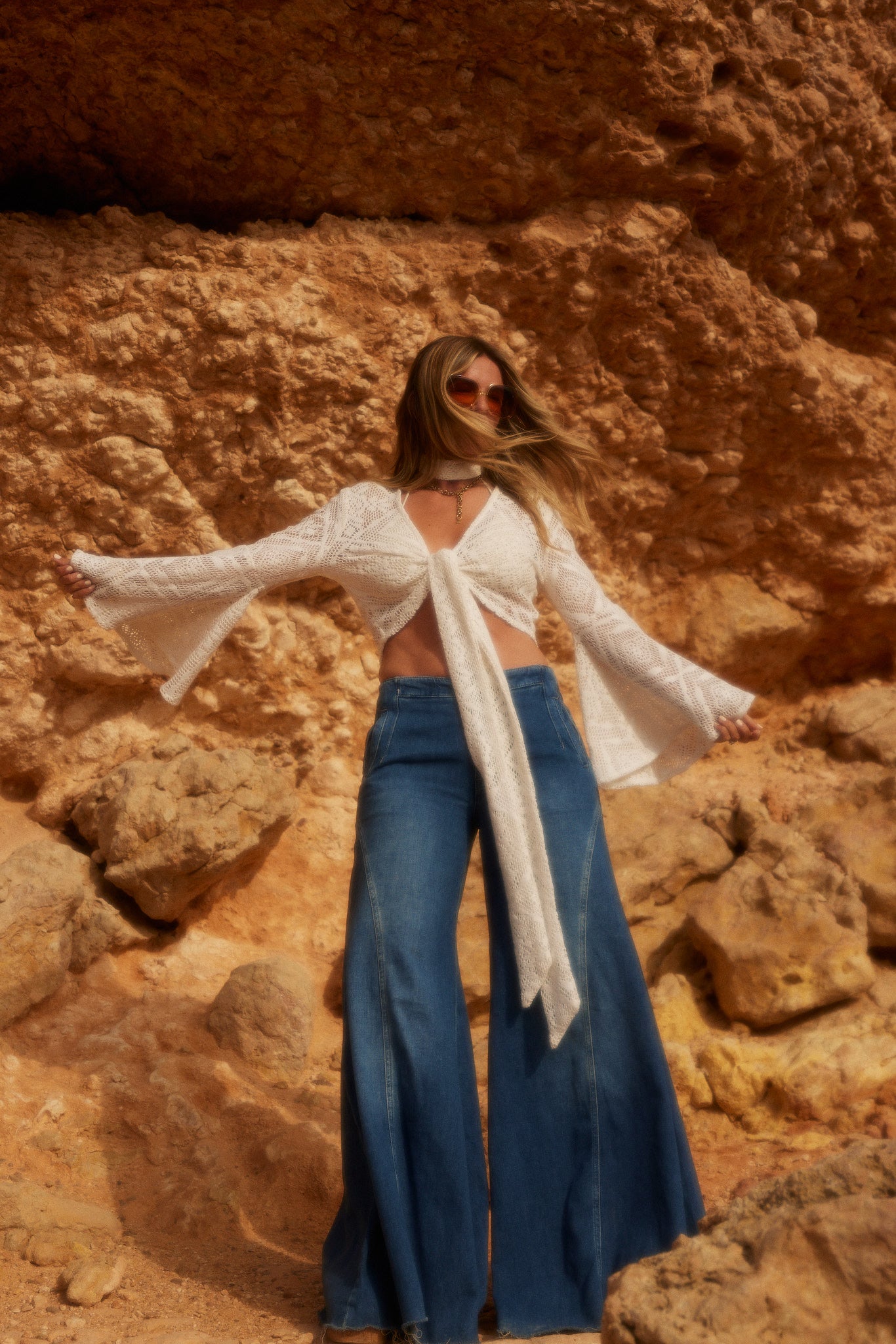 THE FARRAH TIE TOP
