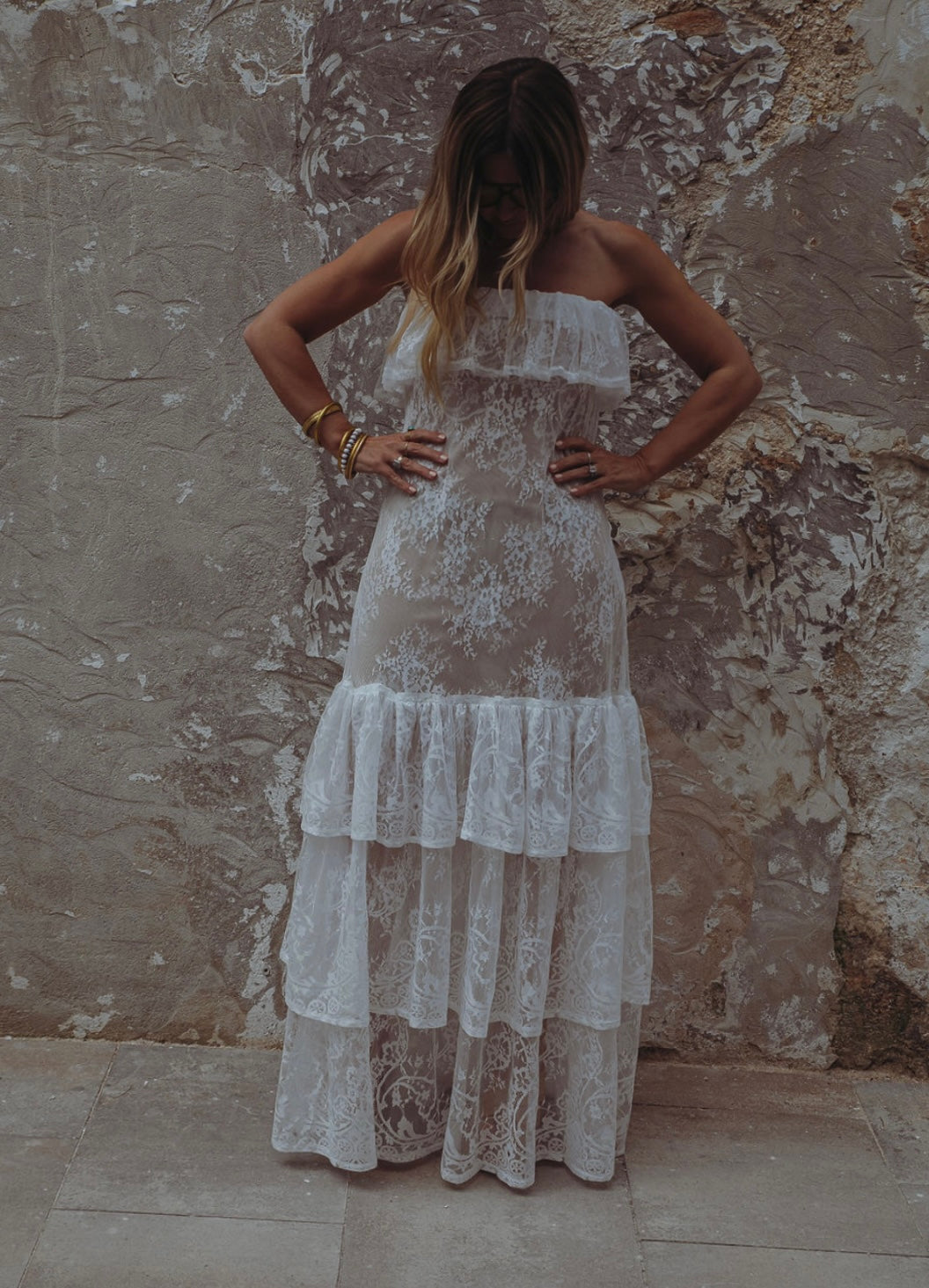 THE BARDOT DRESS {WHITE}