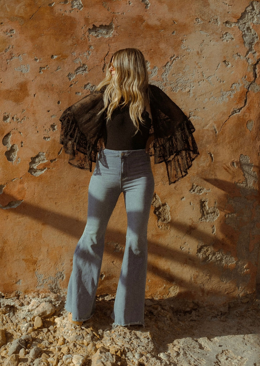 THE SUKI CAPE {BLACK}