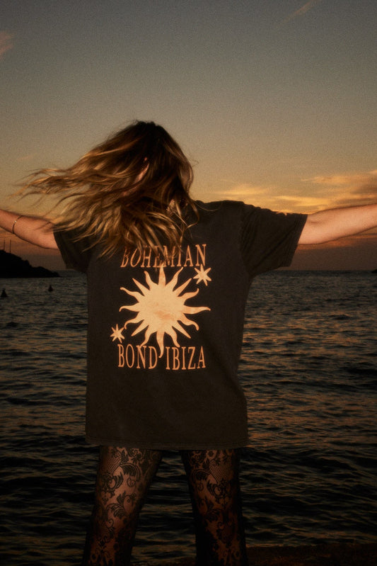 THE SUNSET TOUR TEE STONEWASH