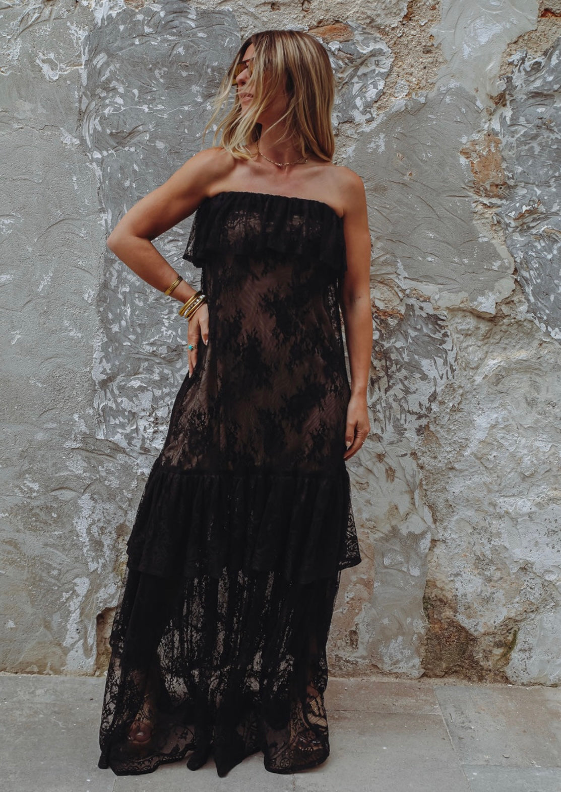 THE BARDOT DRESS {BLACK}