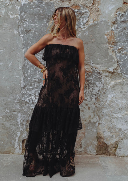 THE BARDOT DRESS {BLACK}