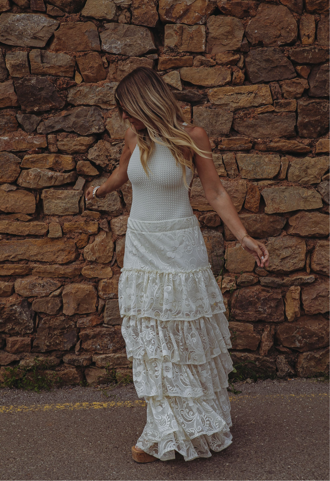 THE CARRIE SKIRT {cream}