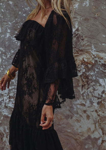 THE BARDOT DRESS {BLACK}