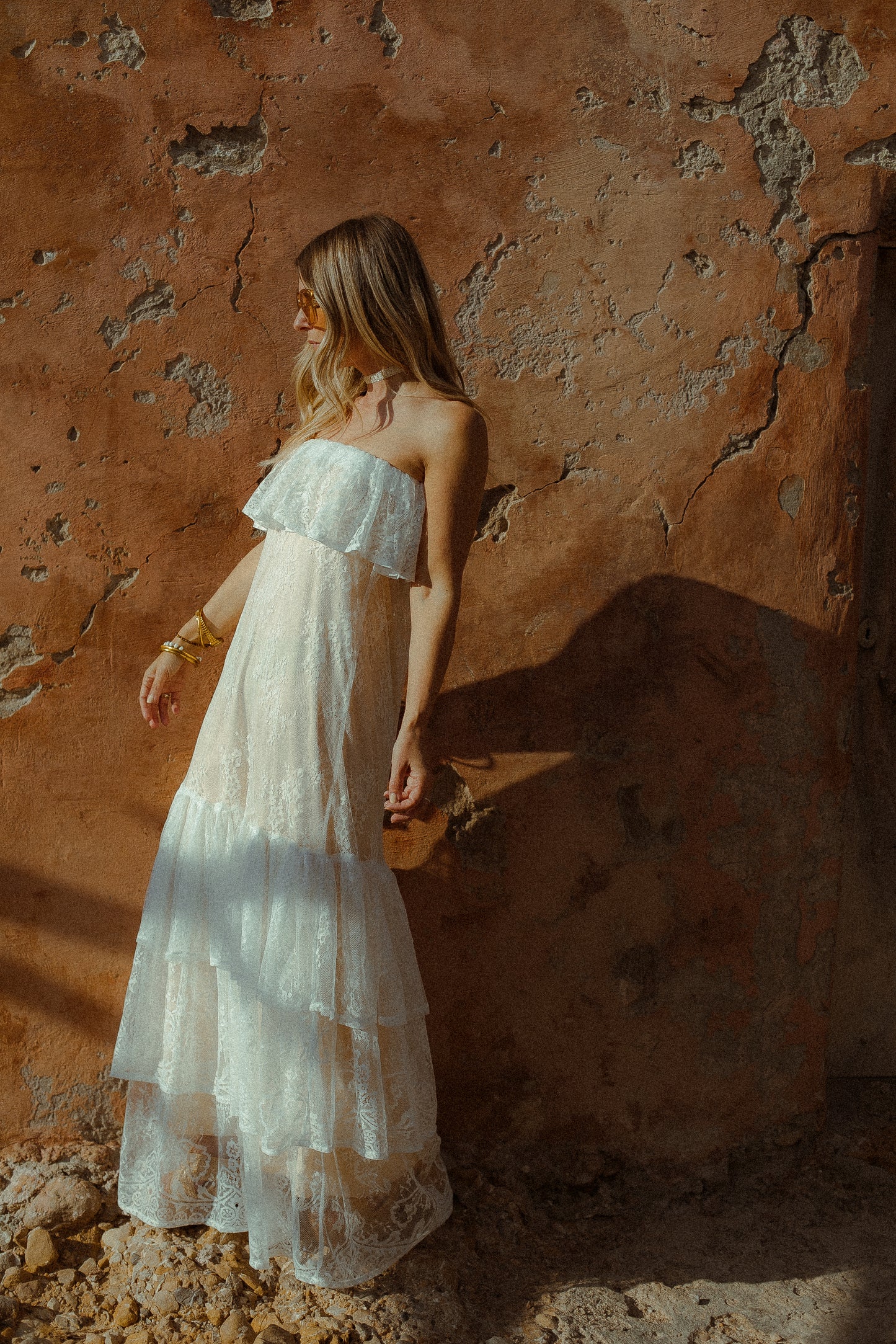 THE BARDOT DRESS {WHITE}