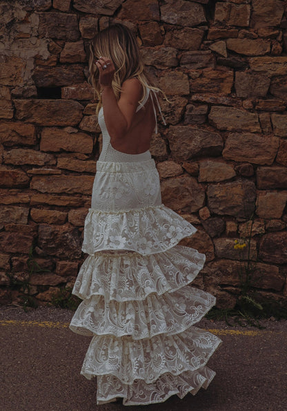 THE CARRIE SKIRT {cream}