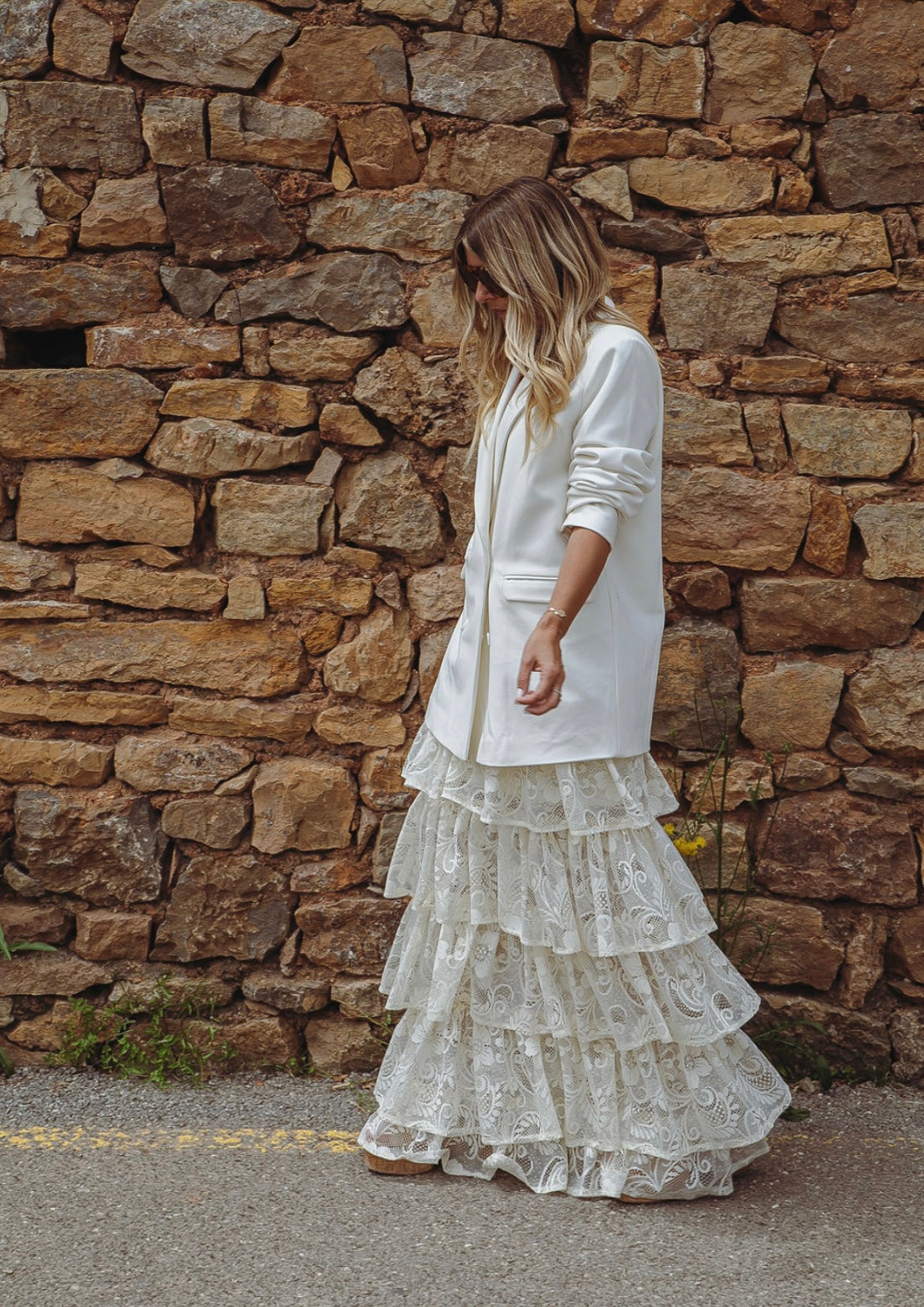THE CARRIE SKIRT {cream}