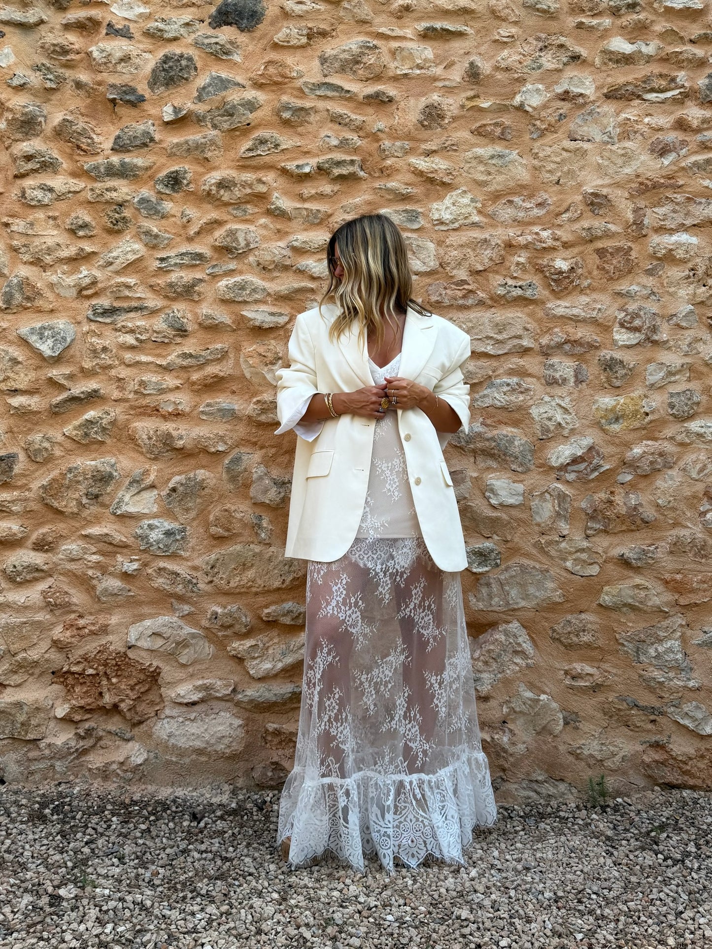 THE BOHÈME SLIP DRESS {WHITE}