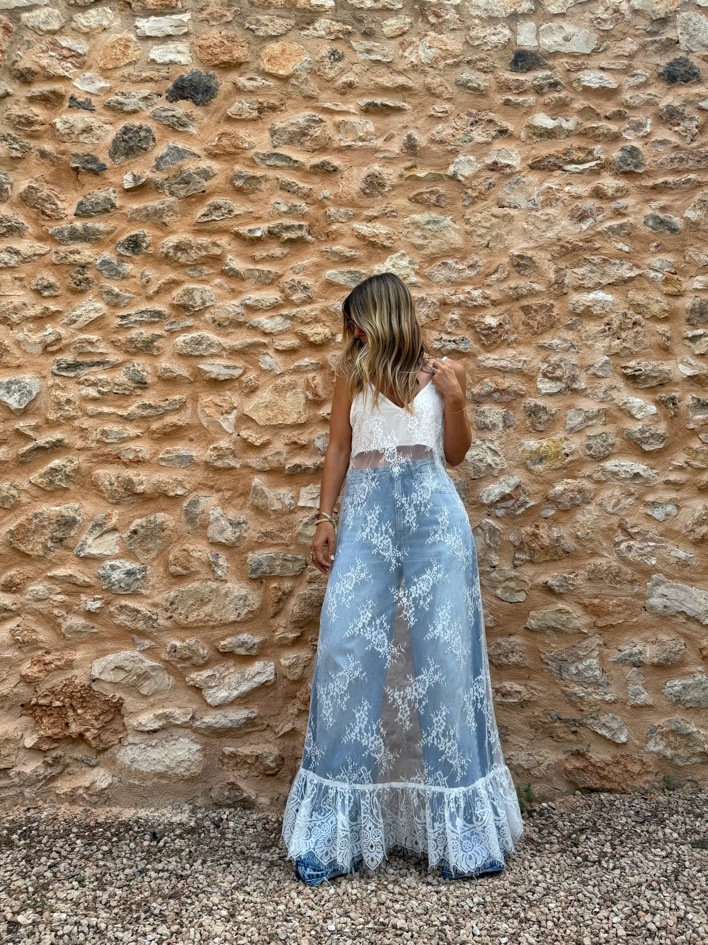 THE BOHÈME SLIP DRESS {WHITE}