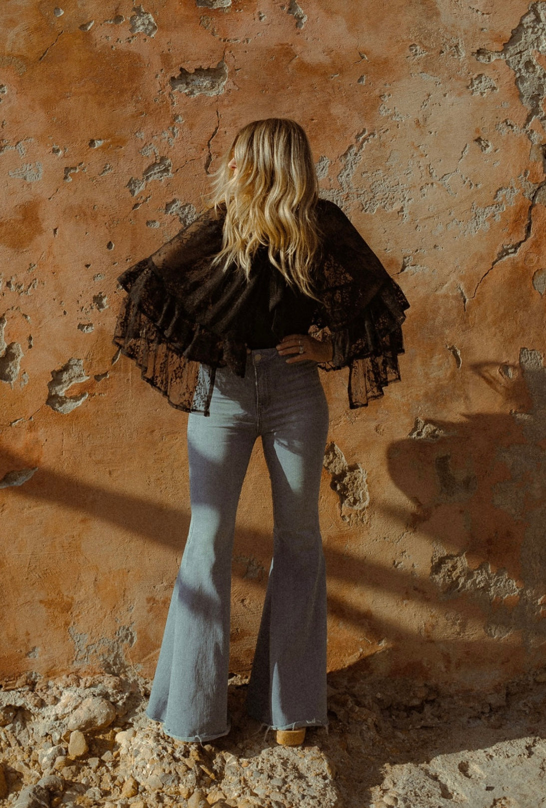 THE SUKI CAPE {BLACK}