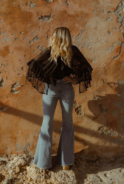 THE SUKI CAPE {BLACK}