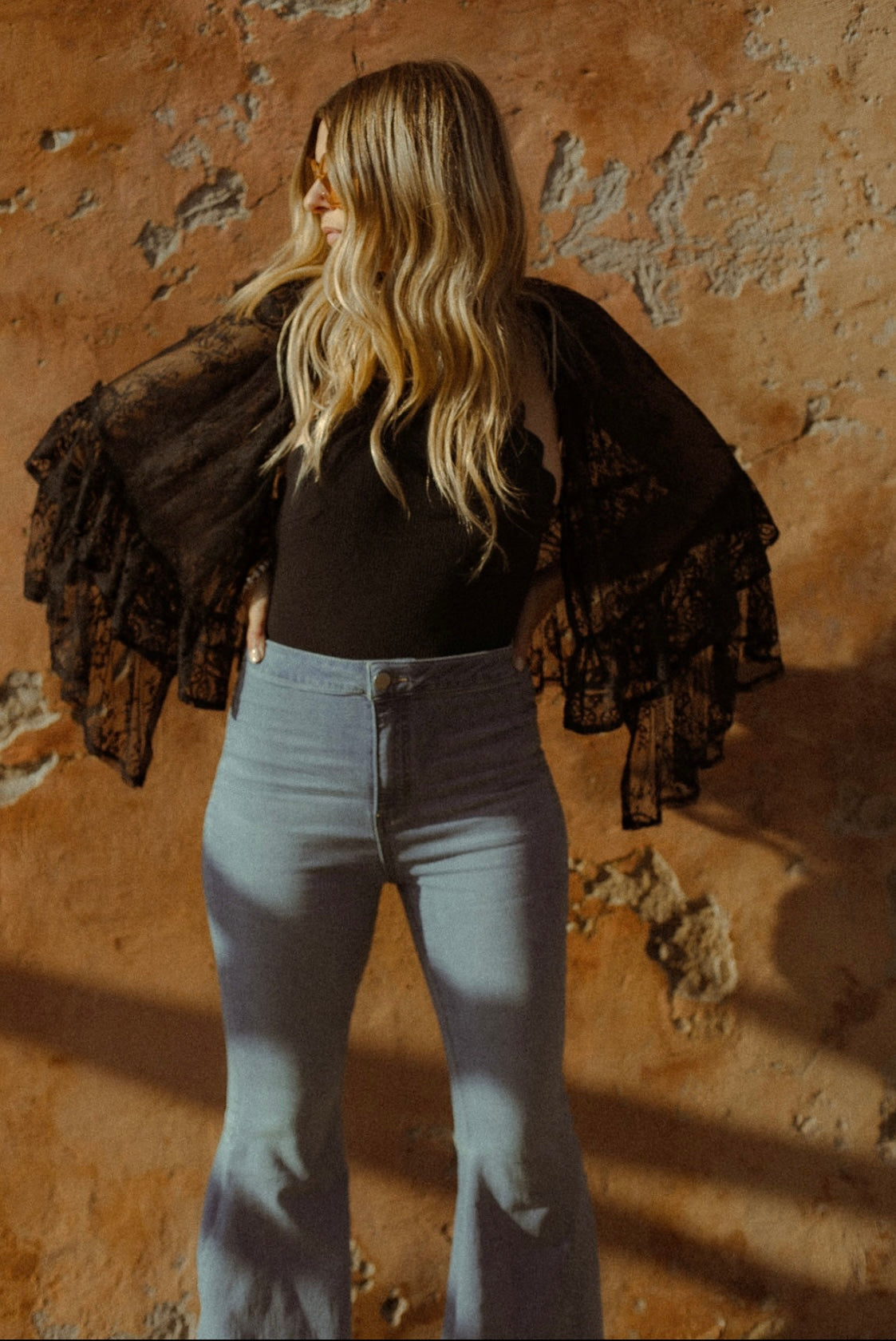 THE SUKI CAPE {BLACK}
