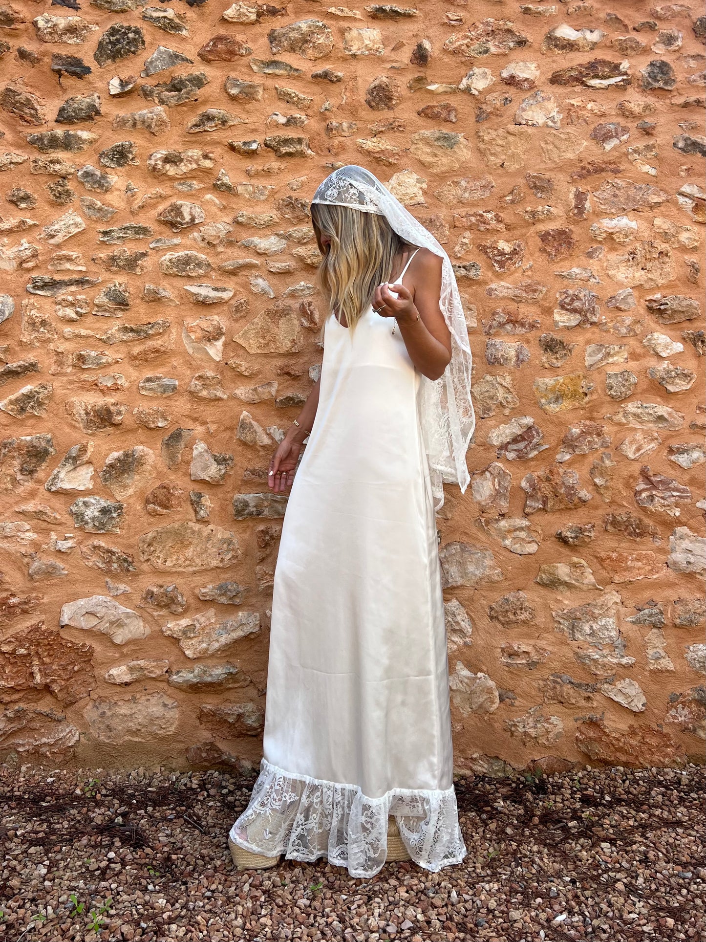 WILD LOVE SLIP DRESS + HEADSCARF