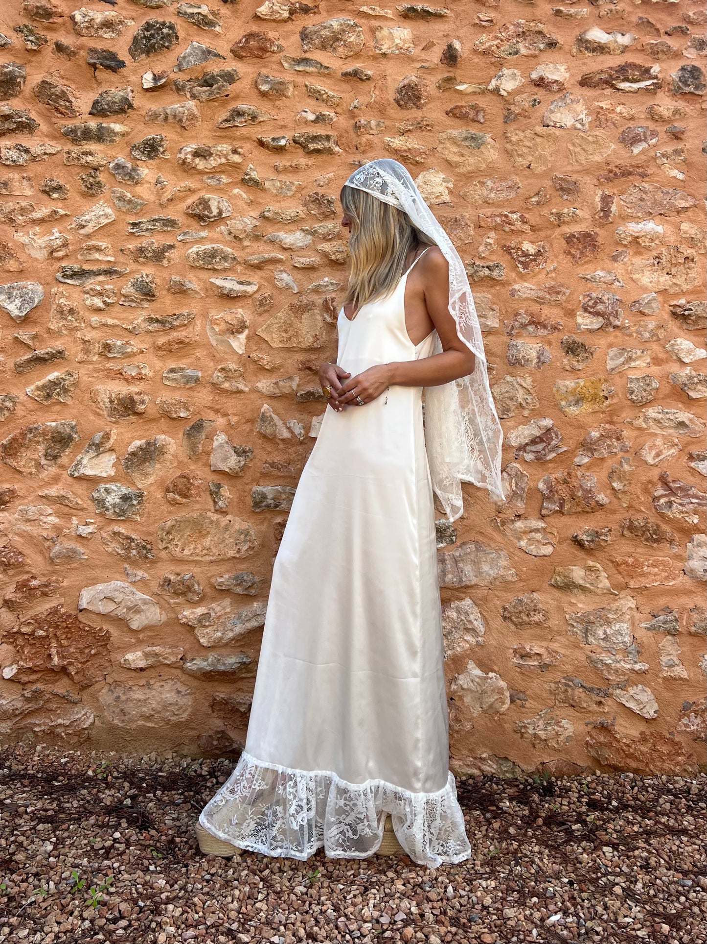 WILD LOVE SLIP DRESS + HEADSCARF