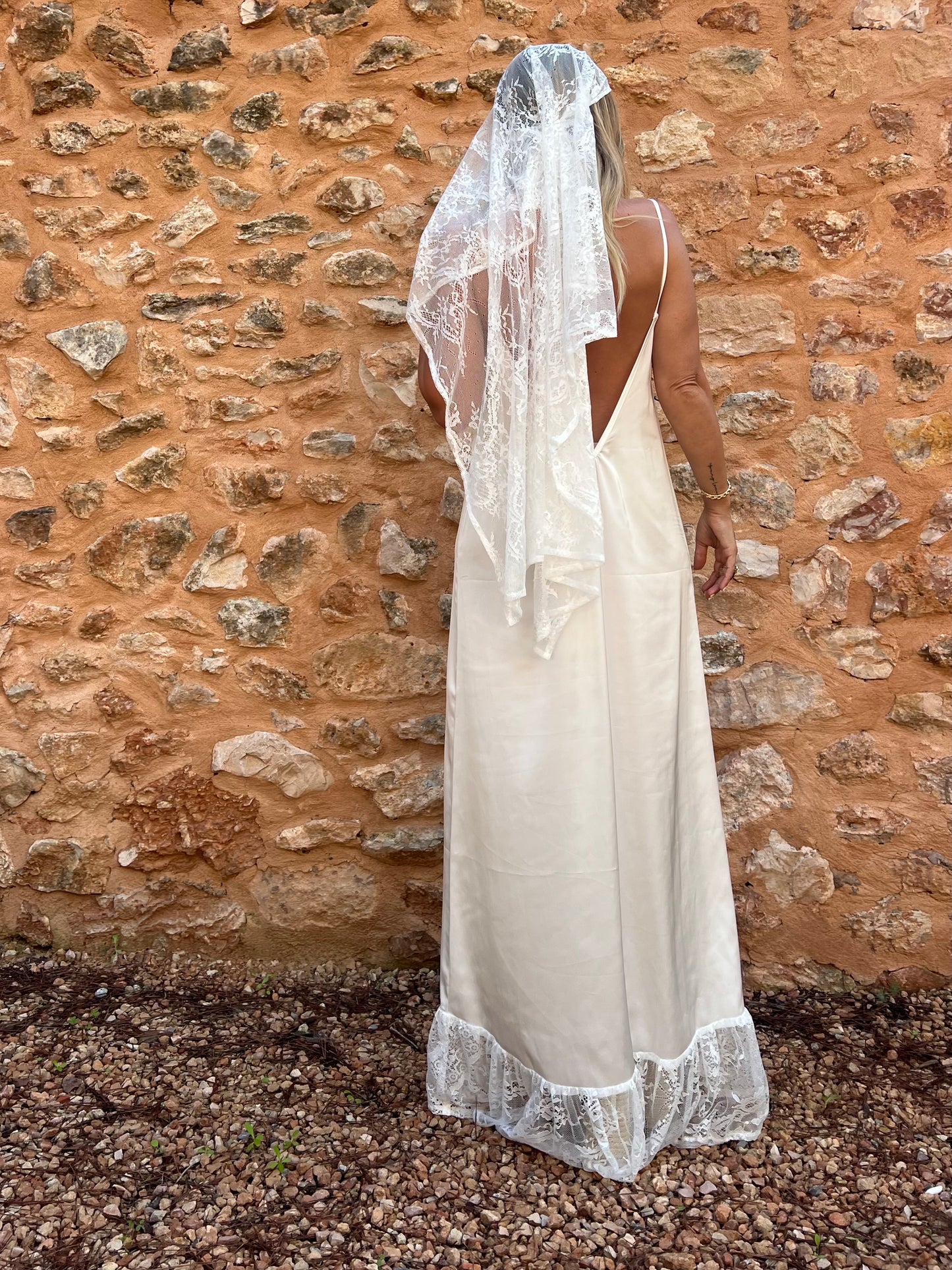 WILD LOVE SLIP DRESS + HEADSCARF