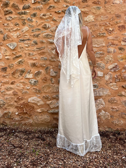 WILD LOVE SLIP DRESS + HEADSCARF
