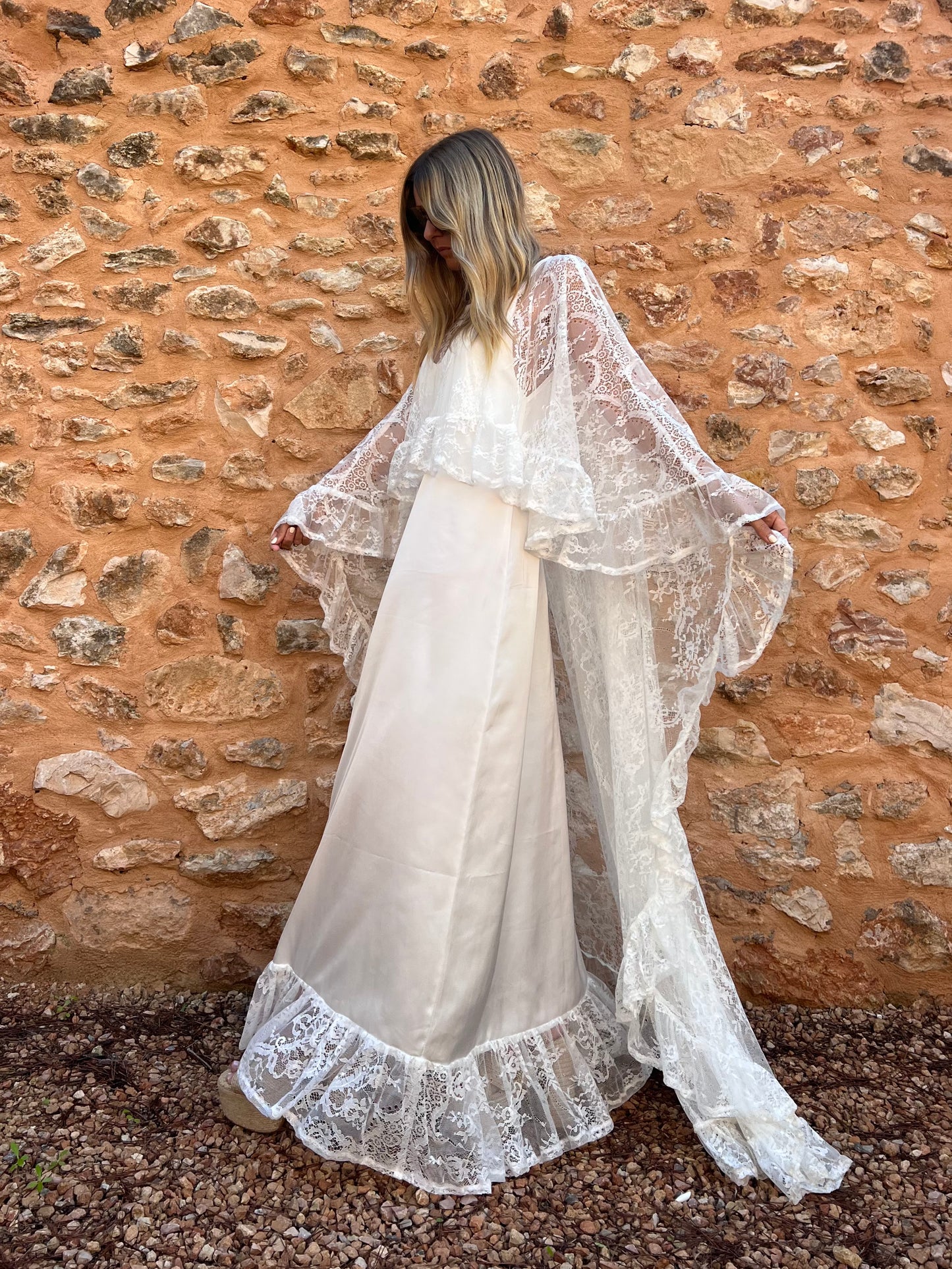 WILD LOVE SLIP DRESS + HEADSCARF