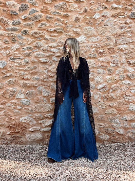 DALT VILA THE MAXI CAPE - DRESS