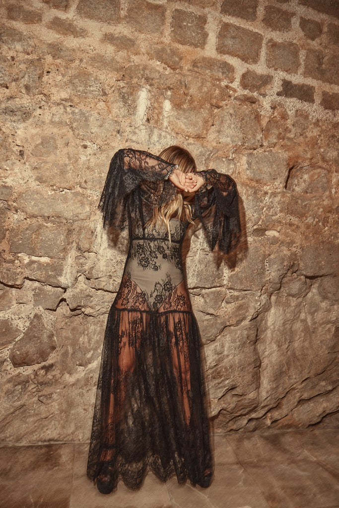 love dress with no lining by bohemian bond ibiza